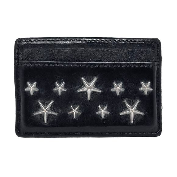 Jimmy Choo Studded Cardholder - Picture 1 of 11